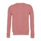 Bella + Canvas Unisex Sponge Fleece Drop Shoulder Sweatshirt - Mauve, Large